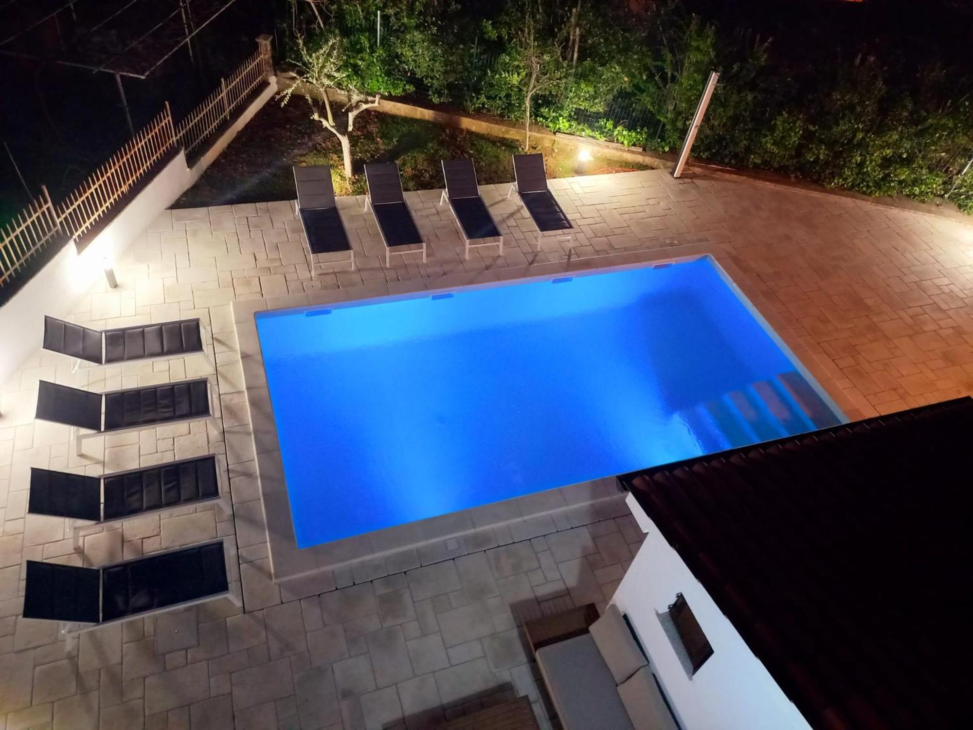 Big Swimming Pool Apartment Monvidal Pula Extérieur photo