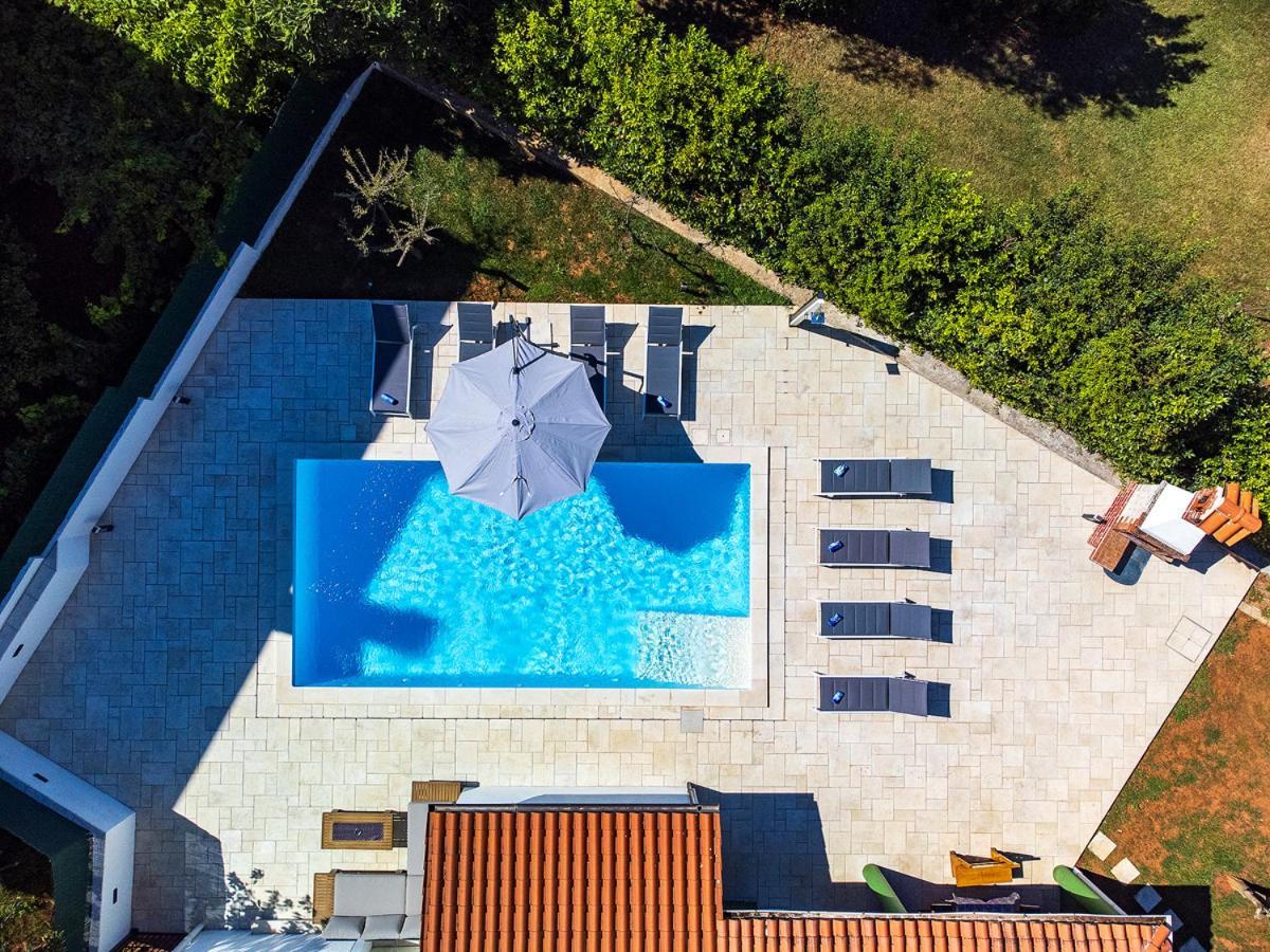 Big Swimming Pool Apartment Monvidal Pula Extérieur photo